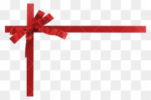 Red And Bow Photos - Red Gift Ribbon Png
