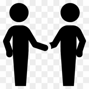 In The End, Practicing These Interpersonal Skills Is - Two People Shaking Hands Icon