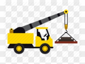 Crane Clipart Work Vehicle - Dumper Truck Icons