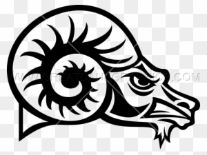 Ram Head Drawing At Getdrawings - Ram Png Vector