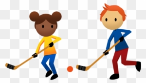 Sports Activities Clipart Weekend Activity - Clip Art Floor Hockey