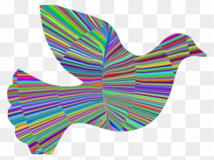Physcedelic Clipart Dove - Peace Symbols