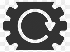 Setting Clipart Gear Wheel - Rotation Gear Icon
