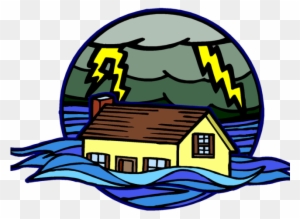 Flooded Clipart Drill - Drawing On Disaster Management