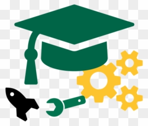 Tech Valley Science Scholars Program - Orange Graduation Cap Icon