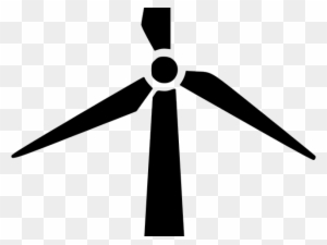 Wind Turbine Clipart Icon - Wind Turbine Icon Png
