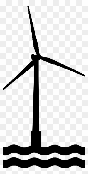 Marine Offshore Wind Turbine Icon - Windmill - Free Transparent PNG Clipart  Images Download