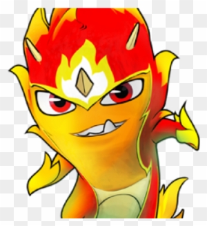 Elemental Clipart Fire - Slugterra Slugs Fire Elemental