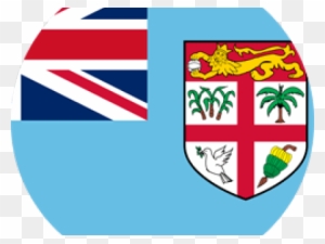 Fiji Clipart Fiji Flag - Blue Flag With Union Jack In Corner