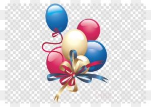Balloon Birthday Party Graphics Png Clipart Free Download - Download Balon Png