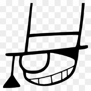 Library Book Clipart Black And White - Logo Kaito Kid