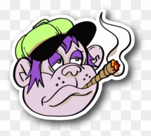 Weed Clipart Joint Smoke - Cartoon A Blunt Smoke
