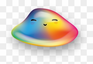 A Rainbow Colored Blob With A Cute Face Eyes Closed A Rainbow Colored Blob With A Cute Face Eyes Closed Free Transparent Png Clipart Images Download - rainbow eyes roblox