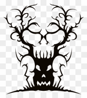 Free Png Scary Spooky Tree Png Images Transparent - Scary Trees Black And White
