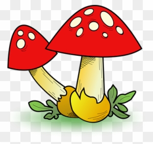 Fall, Fungi, Map Icon, Mushroom, Rpg - Clipart Fungi