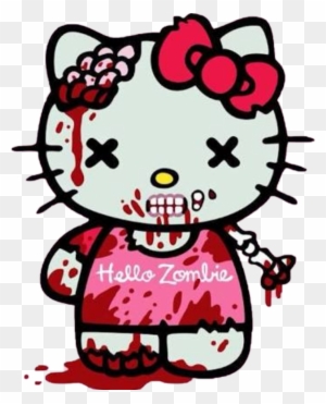 Zombie Clipart Hello Kitty - Hello Kitty Love You