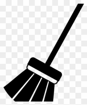 Dust Clipart Broom Sweeping - Cleaner Brush Clipart Black And White - Free  Transparent PNG Clipart Images Download