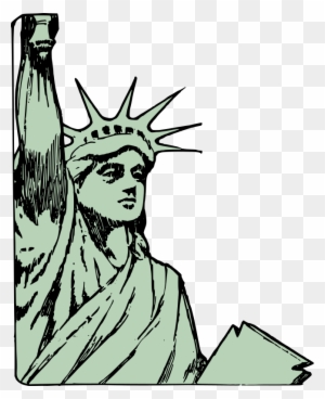 Medium Image - Statue Of Liberty Drawing Big Medium Image - Statue Of Liberty Drawing Big