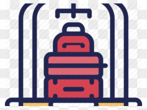 Luggage Clipart Hotel Porter - Porter Service Icon