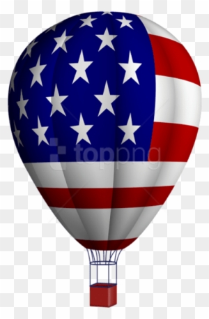 Free Png Download Usa Air Baloon Png Images Background - Usa Hot Air Balloon Clipart