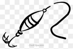 Fishing Lure Clip Art - Fishing Lure Clipart Black And White - Free  Transparent PNG Clipart Images Download