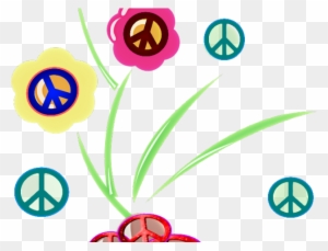 Peace Sign Clipart Nirvana - Divine Symbol Of Peace And Harmony