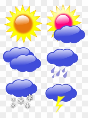Snowy Weather Clipart - Whether And Climate Clipart