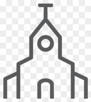 Steeple Clipart Open Church - Icon Church Png