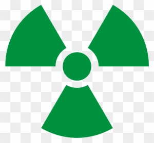 File - Radioactive Green - Svg - Green Radioactive Symbol Png
