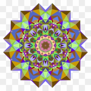 Computer Icons User Interface Social Media Geometry - Flor Mandala Par Colorear