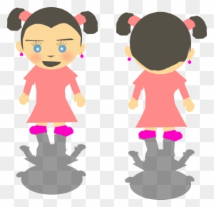 Clipart - - Little Girl Cartoon