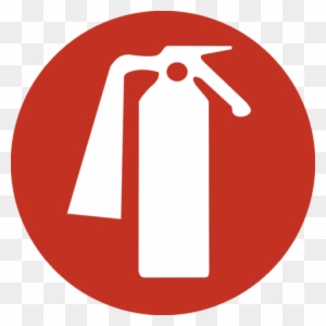 Fire Extinguisher - Round Fire Extinguisher Sign