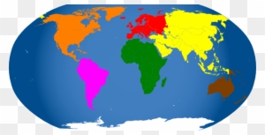 Outline Map Of World Montessori