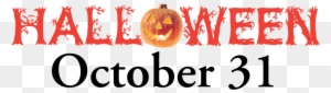 Happy - Halloween - Banner - Clip - Art - Happy Halloween 31 October