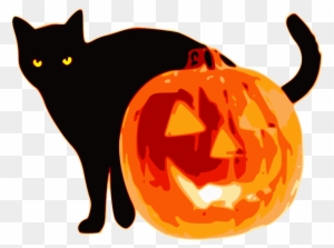 Halloween Has Long Been A Festival Of The Dying Year - Halloween Cat And Pumpkin Shirt! Mugs