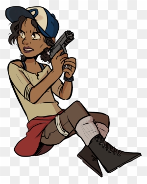 So I Finally Finished My Clementine Sticker For Redbubble - Walking Dead Game Stickers
