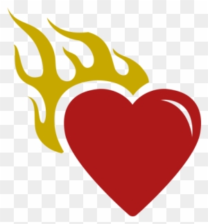 Los Jesuitas Y El Corazón De Jesús - Flaming Heart Burning Heart Drawing