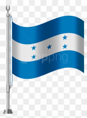 Free Png Download Honduras Flag Png Clipart Png Photo - Dibujo De La Bandera  De Nicaragua - Free Transparent PNG Clipart Images Download
