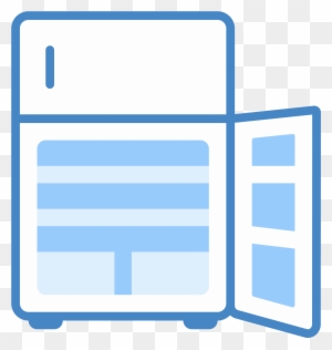 Fridge Clipart - Don T Leave The Fridge Door Open - Free Transparent
