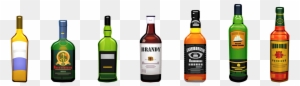 Alcohol, Bottles, Whiskey, Wine, Scotch - Bottles Of Alcohol Png