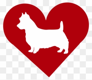 Dog Breed Decals And Magnets For Indoors Or Out Png - Equal Sign In Heart