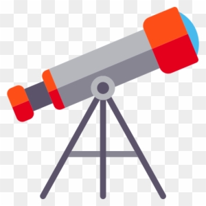 Tools And Utensils Observation Space Icon Size - Telescope Icon