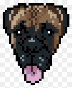Boxer Dog 8 Bit By Abennett88 On Deviantart - Boxer Dog Pixel Art