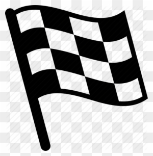 Checkered Flag Icon Clipart Auto Racing Racing Flags - Finish Flag Icon Png