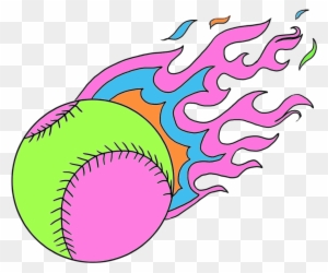 For The Fire Dragons Bright Flaming Softball Fire Dragon, - Draw A Baseball For The Fire Dragons Bright Flaming Softball Fire Dragon, - Draw A Baseball