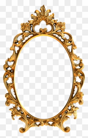 Фото, Автор Arana На Яндекс - Oval Vintage Gold Frame Png