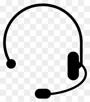 Headphones Dispatcher Audio Police Clip Art - Headset Operator Png