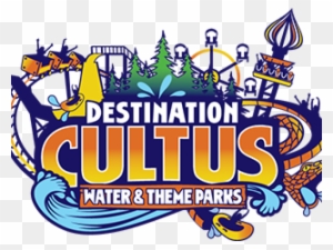 Fountain Clipart Water Fun Day - Water Theme Park Logo