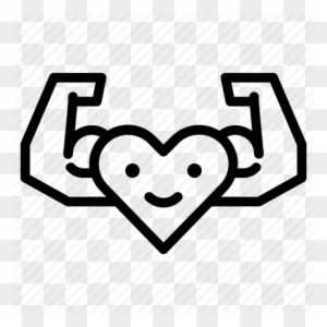 Strong Heart Icon Clipart Reval-sport Sports & Waterpark - Heart Strong