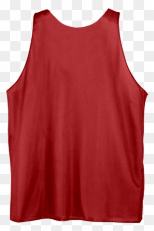 Sports Jersey Clipart - Blank Red Basketball Jersey